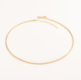 Essential Silver Gold Vermeil Round Snake Chain Necklace